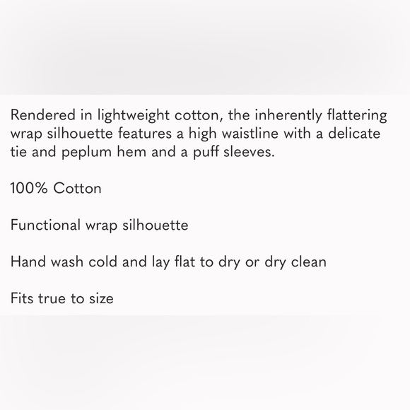 RHODE Ava Top S Safari Print HTF Peplum Ruffle Wrap - Picture 2 of 12